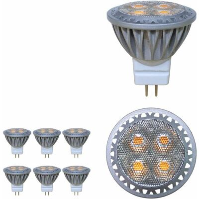 DPZO Lampadina Led Faretto Mr11 Gu4, 3w, 12 Volt, Super Luminosa, Equivalente A Una Lampadina Alogena Da 35w, 280lm, Angolo Del Fascio Luminoso Di 30°, Bianco Freddo 6000k, Confezione Da 6 Pezzi [classe En DPZO Lampadina Led Faretto Mr11 Gu4, 3w, 12 Volt, Super Luminosa, Equivalente A Una Lampadina Alogena Da 35w, 280lm, Angolo Del Fascio Luminoso Di 30°, Bianco Freddo 6000k, Confezione Da 6 Pezzi [classe En