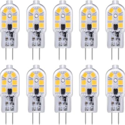 OEM Lampadina Led G4 Per Cappa Aspirante, 12v, 2w, Bianco Freddo 6000k, 200lm, Doppio Pin, Equivalente Alogena G4 - Generica OEM Lampadina Led G4 Per Cappa Aspirante, 12v, 2w, Bianco Freddo 6000k, 200lm, Doppio Pin, Equivalente Alogena G4 - Generica