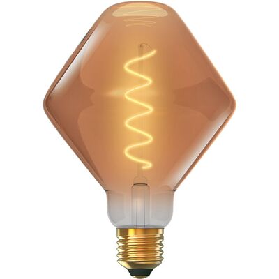 Luxram Lampadina E27 (spessa) Classic Decoled 4w 1800k 300lm Amber-a+ Luxram Lampadina E27 (spessa) Classic Decoled 4w 1800k 300lm Amber-a+