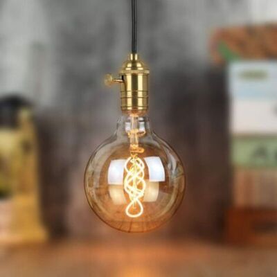 OEM Lampadina Led Edison Classica G125 4w Dimmerabile Stile Vintage 220/240v E27 (ambra) OEM Lampadina Led Edison Classica G125 4w Dimmerabile Stile Vintage 220/240v E27 (ambra)