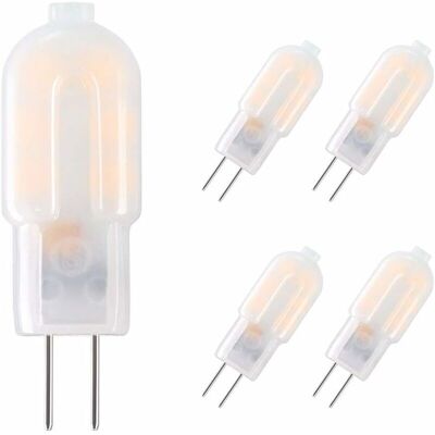 DPZO Lampadina Led G4, Confezione Da 5 Lampadine Alogene Da 15 W Equivalenti, Lampadina Led A Risparmio Energetico G4 Da 2 W Per Cappe Da Cucina, Ac/dc 12 V 130 Lm 3000 K DPZO Lampadina Led G4, Confezione Da 5 Lampadine Alogene Da 15 W Equivalenti, Lampadina Led A Risparmio Energetico G4 Da 2 W Per Cappe Da Cucina, Ac/dc 12 V 130 Lm 3000 K