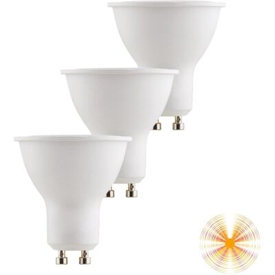 VIVIDA Tripack Lampadina Led Gu10 3000k 8,5w 806lm VIVIDA Tripack Lampadina Led Gu10 3000k 8,5w 806lm