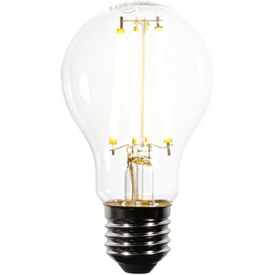 LUEDD Qazqa Lampadina Led E27 Dimmerabile A60 Trasparente 7,2w 1521 Lm LUEDD Qazqa Lampadina Led E27 Dimmerabile A60 Trasparente 7,2w 1521 Lm