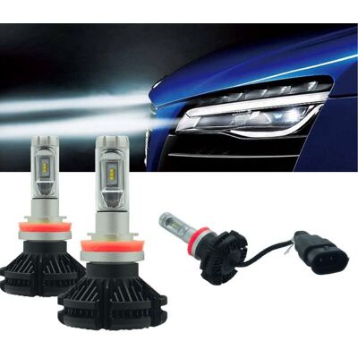 MARCA Topolenashop - Coppia Lampade Led Auto Fari H11 X3 Kit Lampadine 50w 6000 Lumen Ip67 MARCA Topolenashop - Coppia Lampade Led Auto Fari H11 X3 Kit Lampadine 50w 6000 Lumen Ip67