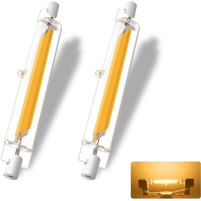 XISRENS Lampadina Led R7s Da 118 Mm Dimmerabile Da 20 W, Lampadina Led R7s Da 118 Mm Ad Alta Luminosità Cob, Sostituisce La Lampada Alogena, Luce Bianca Calda 3000k, 2000 Lumen, Angolo Del Fascio Luminoso Di XISRENS Lampadina Led R7s Da 118 Mm Dimmerabile Da 20 W, Lampadina Led R7s Da 118 Mm Ad Alta Luminosità Cob, Sostituisce La Lampada Alogena, Luce Bianca Calda 3000k, 2000 Lumen, Angolo Del Fascio Luminoso Di