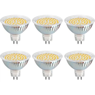 OEM Lampadina Led Gu5.3 12v 5w Bianco Freddo 6000k, Ø50mm, Angolo Del Fascio 120 Gradi, Equivalente A Gu5.3 35w 50w, 500lm, Ac/dc 12v, Faretto Led Mr16 Gu5.3 Per Cucina/bagno/armadio, Non Dimmerabile, Con OEM Lampadina Led Gu5.3 12v 5w Bianco Freddo 6000k, Ø50mm, Angolo Del Fascio 120 Gradi, Equivalente A Gu5.3 35w 50w, 500lm, Ac/dc 12v, Faretto Led Mr16 Gu5.3 Per Cucina/bagno/armadio, Non Dimmerabile, Con