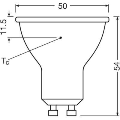Osram Lampadina Ledvance Par16 3.7w 3000k Dimmerabile Osram Lampadina Ledvance Par16 3.7w 3000k Dimmerabile