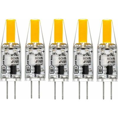DPZO G4 Led 220v 3w 2700k Bianco Caldo 160lm, Lampadine In Silicone Sostituiscono Le Tradizionali Lampadine Alogene Da 30w, Confezione Da 5 DPZO G4 Led 220v 3w 2700k Bianco Caldo 160lm, Lampadine In Silicone Sostituiscono Le Tradizionali Lampadine Alogene Da 30w, Confezione Da 5