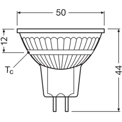Osram Faretto Interno Ledvance Mr16 Gu5.3 3.4w 345lm Osram Faretto Interno Ledvance Mr16 Gu5.3 3.4w 345lm