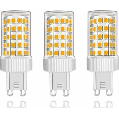 OEM Confezione Da 3 Lampadine Led G9 Da 10w, Equivalenti A Una Lampadina Alogena Da 150w, 86 Led, 1000 Lm, Angolo Del Fascio Luminoso Di 360°, Ultra Luminose, Ac 220-240v, Non Dimmerabili, Bianco Caldo 30 OEM Confezione Da 3 Lampadine Led G9 Da 10w, Equivalenti A Una Lampadina Alogena Da 150w, 86 Led, 1000 Lm, Angolo Del Fascio Luminoso Di 360°, Ultra Luminose, Ac 220-240v, Non Dimmerabili, Bianco Caldo 30