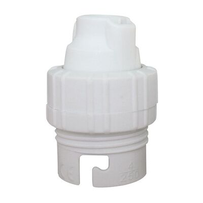 ZENITECH 10 B22 Anello In Nylon Semplice Bianco ZENITECH 10 B22 Anello In Nylon Semplice Bianco