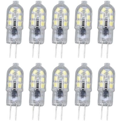 URSUS Lampadina Led Trasparente Jeffergarden G4 2835, Confezione Da 10, Lampada Led, Spina, Ac220v, Per Armadietti Di Camper, Illuminazione Da Giardino, Luce Bianca 6500k URSUS Lampadina Led Trasparente Jeffergarden G4 2835, Confezione Da 10, Lampada Led, Spina, Ac220v, Per Armadietti Di Camper, Illuminazione Da Giardino, Luce Bianca 6500k