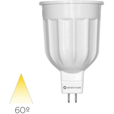 BENEITO FAURE Lampadina Led Dicroica Beneito & Faure Power Mr16 12w 12v 60° 3000k 950lm - Luce Calda Naturale Per Illuminazione Interni Di Qualità BENEITO FAURE Lampadina Led Dicroica Beneito & Faure Power Mr16 12w 12v 60° 3000k 950lm - Luce Calda Naturale Per Illuminazione Interni Di Qualità
