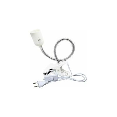 OEM Faretto A Clip E27 Per Lampada Da Lettura Da Comodino, Ac 230v, Portacavo A Clip Con Interruttore, Lampada A Collo D'Oca Flessibile A Clip E27 Per Acquario, Piante, Specchio (bianco, Lampadina Non Inc OEM Faretto A Clip E27 Per Lampada Da Lettura Da Comodino, Ac 230v, Portacavo A Clip Con Interruttore, Lampada A Collo D'Oca Flessibile A Clip E27 Per Acquario, Piante, Specchio (bianco, Lampadina Non Inc