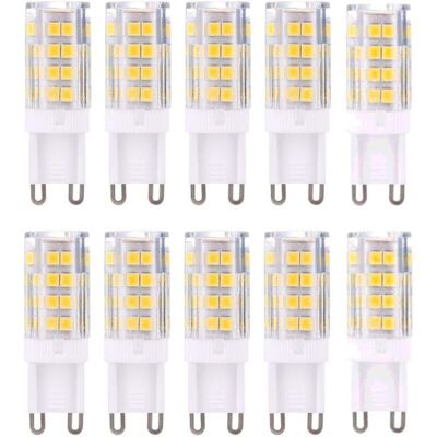 OEM Lampadine Led G9, Bianco Caldo 3000k, 5w, Equivalenti A Lampadine Alogene Da 40w, 420 Lumen, Non Dimmerabili, Confezione - Crezuo OEM Lampadine Led G9, Bianco Caldo 3000k, 5w, Equivalenti A Lampadine Alogene Da 40w, 420 Lumen, Non Dimmerabili, Confezione - Crezuo