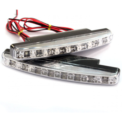 OEM Confezione Da 2 Lampadine A Led Con 8 Led Ciascuna, Ideali Per Luci Diurne (drl) E Fendinebbia Per Auto, Ultra Luminose E Impermeabili, 12v Dc. OEM Confezione Da 2 Lampadine A Led Con 8 Led Ciascuna, Ideali Per Luci Diurne (drl) E Fendinebbia Per Auto, Ultra Luminose E Impermeabili, 12v Dc.