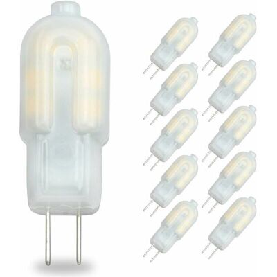VUSZR Lampadina Led G4 Da 2w, Attacco Bipolare, Effetto Via Lattea, Sostituzione Lampadina Alogena Da 20w, Ac/dc 12v, Lampadina A Risparmio Energetico (bianco Freddo 6000k, Confezione Da 10) VUSZR Lampadina Led G4 Da 2w, Attacco Bipolare, Effetto Via Lattea, Sostituzione Lampadina Alogena Da 20w, Ac/dc 12v, Lampadina A Risparmio Energetico (bianco Freddo 6000k, Confezione Da 10)