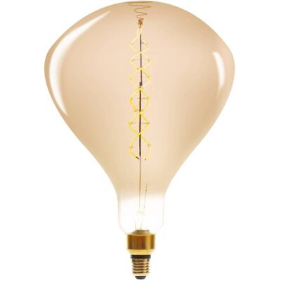 Atmosphera - Lampadina LED Ambra Goutte - Filamento Retro E27 Atmosphera - Lampadina LED Ambra Goutte - Filamento Retro E27