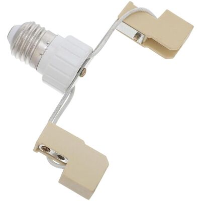 JALLERIA Adattatore Portalampada In Ceramica Da E27 A R7s Da 118 Mm, Convertitore Per Lampadine Alogene E A Led, Base Resistente, Per Uso Elettrico Domestico E Professionale. JALLERIA Adattatore Portalampada In Ceramica Da E27 A R7s Da 118 Mm, Convertitore Per Lampadine Alogene E A Led, Base Resistente, Per Uso Elettrico Domestico E Professionale.