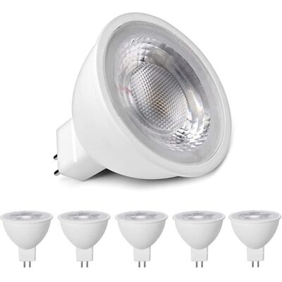 OEM Lampadine Led Mr16 Bianco Caldo 3000 K, Mr16 Gu5.3 Led 5 W Sostituzione Per Lampadina Alogena 50 W 40 W, Sorgente Luminosa Led 500 Lm, Sorgente Luminosa Led Riflettore Ac/dc 12 V, Senza Sfarfallio, No OEM Lampadine Led Mr16 Bianco Caldo 3000 K, Mr16 Gu5.3 Led 5 W Sostituzione Per Lampadina Alogena 50 W 40 W, Sorgente Luminosa Led 500 Lm, Sorgente Luminosa Led Riflettore Ac/dc 12 V, Senza Sfarfallio, No