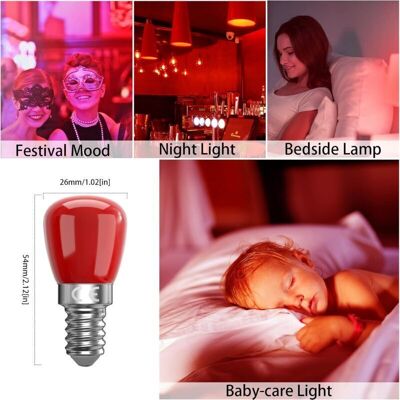 OEM Lampadine Led Decorative Rosse E14 – Confezione Da 4, 3w, Equivalenti A 25w, Classe Energetica F, Per Creare Atmosfera, Natale E Halloween OEM Lampadine Led Decorative Rosse E14 – Confezione Da 4, 3w, Equivalenti A 25w, Classe Energetica F, Per Creare Atmosfera, Natale E Halloween