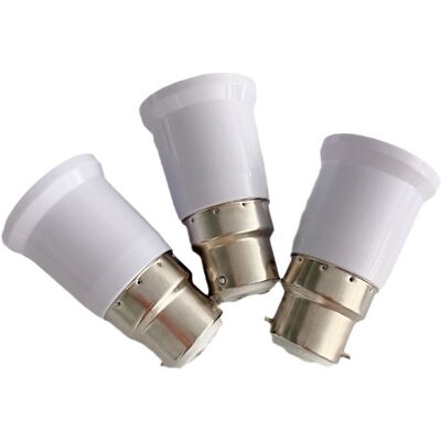 OEM Set Di 4 Adattatori Gu10 A E27 - Bianco - Termoplastico, Adattatore Per Lampadine Led E Alimentatore OEM Set Di 4 Adattatori Gu10 A E27 - Bianco - Termoplastico, Adattatore Per Lampadine Led E Alimentatore