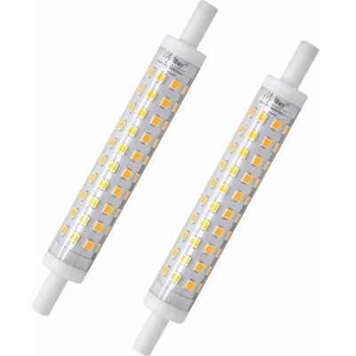 OEM Confezione Da 2 Lampadine Led R7s – 118 Mm – Bianco Caldo – 3000 K – Attacco J118 – 10 W – Sostituisce Una Lampadina Alogena Da 80 W – Senza Sfarfallio – 230 V Ca – 800 Lm – 360° [classe Energetica A+ OEM Confezione Da 2 Lampadine Led R7s – 118 Mm – Bianco Caldo – 3000 K – Attacco J118 – 10 W – Sostituisce Una Lampadina Alogena Da 80 W – Senza Sfarfallio – 230 V Ca – 800 Lm – 360° [classe Energetica A+
