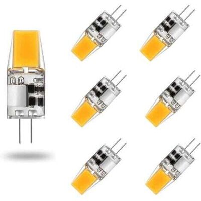 XISRENS Lablanc - Confezione Da 6 Lampadine Led G4 Ac/dc 12v 5w Lampade Led G4 Bianco Caldo 3000k Lampadine Di Illuminazione Equivalenti A Una Lampada Alogena Da 50w Angolo Del Fascio 360° Senza Sfarfallio, B XISRENS Lablanc - Confezione Da 6 Lampadine Led G4 Ac/dc 12v 5w Lampade Led G4 Bianco Caldo 3000k Lampadine Di Illuminazione Equivalenti A Una Lampada Alogena Da 50w Angolo Del Fascio 360° Senza Sfarfallio, B