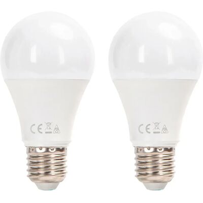 AIGOSTAR Lampada A60 Led 12w 3000k 2 Pezzi AIGOSTAR Lampada A60 Led 12w 3000k 2 Pezzi