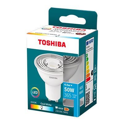 Toshiba Lampada Essential Led 4.5w 6500k Luce Giorno Toshiba Lampada Essential Led 4.5w 6500k Luce Giorno