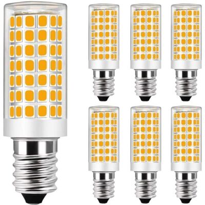 OEM Confezione Da 6 Lampadine Led E14 Da 9w, Equivalenti A Lampadine Alogene Da 75w - Luce Bianca Calda 3000k - Non Dimmerabili - Ac 220-240v OEM Confezione Da 6 Lampadine Led E14 Da 9w, Equivalenti A Lampadine Alogene Da 75w - Luce Bianca Calda 3000k - Non Dimmerabili - Ac 220-240v