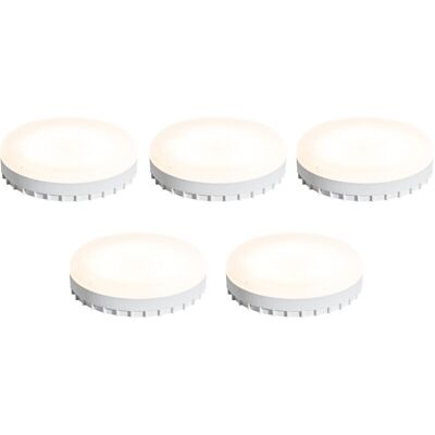 OEM Confezione Da 5 Lampadine Led Dimmerabili Da 9w, 900lm, 3000k (regolazione Dell'intensità Luminosa Su 3 Livelli) OEM Confezione Da 5 Lampadine Led Dimmerabili Da 9w, 900lm, 3000k (regolazione Dell'intensità Luminosa Su 3 Livelli)