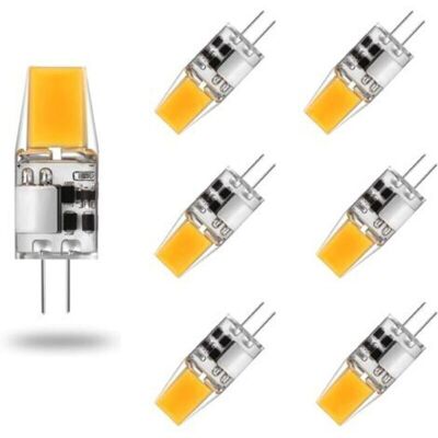 OEM Lampadina Led G4 12v Ac/dc 5w 3000k Bianco Caldo Equivalente A 50w – Angolo Del Fascio 36°, Confezione Da 2 OEM Lampadina Led G4 12v Ac/dc 5w 3000k Bianco Caldo Equivalente A 50w – Angolo Del Fascio 36°, Confezione Da 2