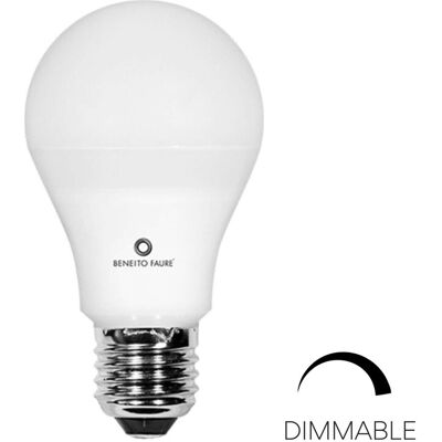 BENEITO FAURE Lampadina Led Standard 10w E27 Dimmabile 4000k 935lm Fascio 360 Gradi Retrofit Triac Beneito & Faure - Soluzione Illuminazione Interni BENEITO FAURE Lampadina Led Standard 10w E27 Dimmabile 4000k 935lm Fascio 360 Gradi Retrofit Triac Beneito & Faure - Soluzione Illuminazione Interni