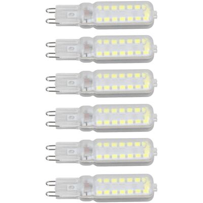 YOTOWN Confezione Da 6 Lampadine G9 Da 7w Per Esterni – Luce Bianca 220-240v – Lampada Da Scrivania/parete – A Risparmio Energetico YOTOWN Confezione Da 6 Lampadine G9 Da 7w Per Esterni – Luce Bianca 220-240v – Lampada Da Scrivania/parete – A Risparmio Energetico