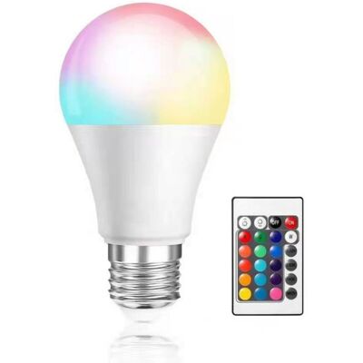 OEM Lampadina A Led Crezuo Da 15w Con Cambio Colore Arcobaleno, 16 Modalità Di Colore, Compatibile Con Attacco E27 Standard. OEM Lampadina A Led Crezuo Da 15w Con Cambio Colore Arcobaleno, 16 Modalità Di Colore, Compatibile Con Attacco E27 Standard.