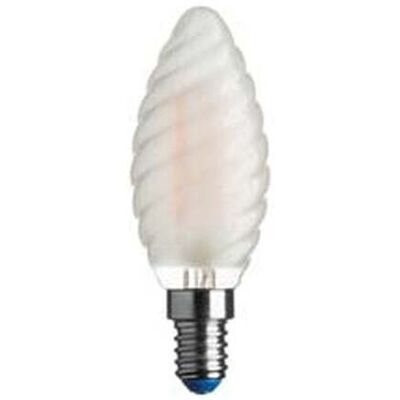 AIRAM Lampada Filo Led Tortiglione Stick Satinata E14 - Specifiche: 4.5w - 2700°k - 470 Lm - Ø Mm 35x97h - A++ - 5 Bl AIRAM Lampada Filo Led Tortiglione Stick Satinata E14 - Specifiche: 4.5w - 2700°k - 470 Lm - Ø Mm 35x97h - A++ - 5 Bl