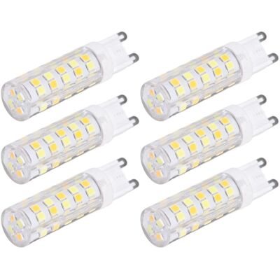 YOTOWN Confezione Da 10 Lampadine G9 Da 7w Con 64 Led – 220v – Rapida Dissipazione – Per Plafoniere YOTOWN Confezione Da 10 Lampadine G9 Da 7w Con 64 Led – 220v – Rapida Dissipazione – Per Plafoniere