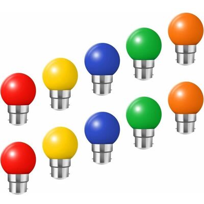 OEM Lampadine A Festone A Led B22 (a Baionetta) – Confezione Da 10, 2w (equivalenti A 20w), A Risparmio Energetico, Colori Brillanti OEM Lampadine A Festone A Led B22 (a Baionetta) – Confezione Da 10, 2w (equivalenti A 20w), A Risparmio Energetico, Colori Brillanti