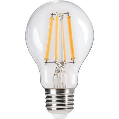 KANLUX - Ampola Led E27 A60 – 7w – Bianco Naturale – Vetro Trasparente – 810lm – Stepdim KANLUX - Ampola Led E27 A60 – 7w – Bianco Naturale – Vetro Trasparente – 810lm – Stepdim