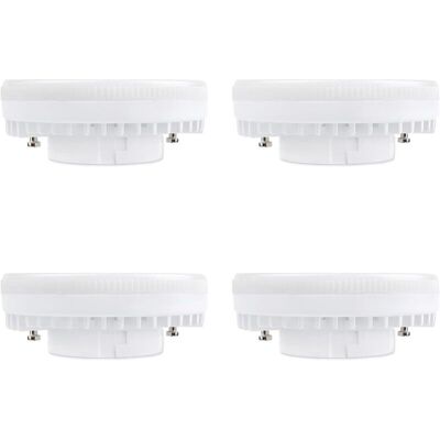 DPZO Faretto Led Gx53 Da 9w, Luce Bianca Calda 3000k, 900lm, Ac 230v, Equivalente A Una Lampadina Cfl Gx53 Da 15-18w, Riflettore Led Gx53 Da 120° Per Pensili/armadi Da Cucina, Non Dimmerabile, Confezione D DPZO Faretto Led Gx53 Da 9w, Luce Bianca Calda 3000k, 900lm, Ac 230v, Equivalente A Una Lampadina Cfl Gx53 Da 15-18w, Riflettore Led Gx53 Da 120° Per Pensili/armadi Da Cucina, Non Dimmerabile, Confezione D