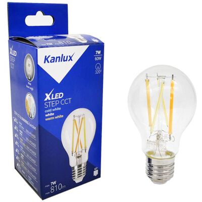 KANLUX Lampadina Led Xled A60 7w-step Cct - - Luce Fredda KANLUX Lampadina Led Xled A60 7w-step Cct - - Luce Fredda