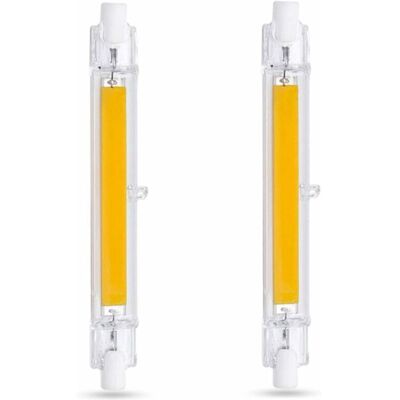 LIIYIELA Lampadina Led R7s 118mm 20w Bianco Freddo 6000k, 2000 Lm, Non Dimmerabile, Lampadina Led Cob R7s 118mm Sottile Per Lampada Da Parete/terra, Confezione Da 2 LIIYIELA Lampadina Led R7s 118mm 20w Bianco Freddo 6000k, 2000 Lm, Non Dimmerabile, Lampadina Led Cob R7s 118mm Sottile Per Lampada Da Parete/terra, Confezione Da 2
