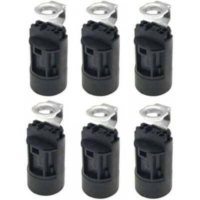 OEM 6 Portalampade A Candela E14 In Plastica, Base Per Lampada, Supporto Per Portalampada Per La Realizzazione Di Lampade, Restauro Di Lampadari E Progetti Di Finitura Di Lampade. OEM 6 Portalampade A Candela E14 In Plastica, Base Per Lampada, Supporto Per Portalampada Per La Realizzazione Di Lampade, Restauro Di Lampadari E Progetti Di Finitura Di Lampade.