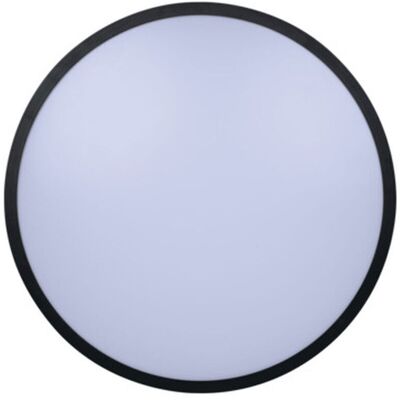 SILVER ELECTRONICS Plafoniera Led 36w Cct Round Black Silver Hydra 490507 SILVER ELECTRONICS Plafoniera Led 36w Cct Round Black Silver Hydra 490507