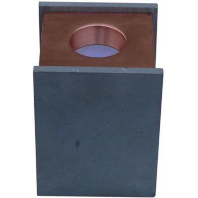 V-TAC - Portafaretto Led Gu10 Corpo In Gesso A Cubo Grigio Finitura Oro Rosa V-TAC - Portafaretto Led Gu10 Corpo In Gesso A Cubo Grigio Finitura Oro Rosa