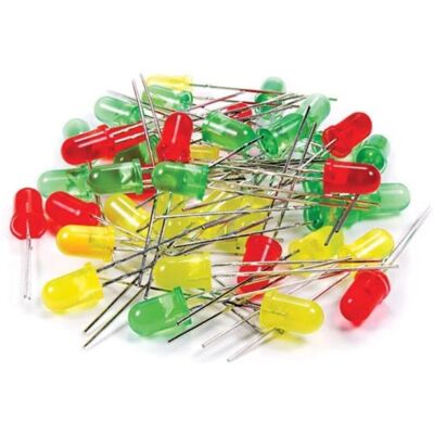 Velleman Set Led Misto - 80 Pz - 2 Formati - 3 Colori Velleman Set Led Misto - 80 Pz - 2 Formati - 3 Colori