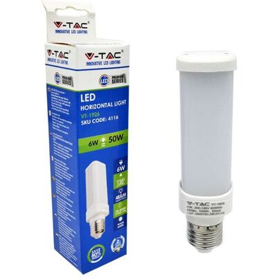 V-TAC Lampadina Led Pl E27 Bianco Freddo 6 Watt V-TAC Lampadina Led Pl E27 Bianco Freddo 6 Watt