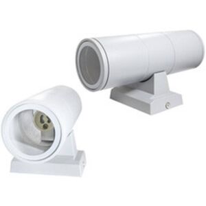 Trade Shop - Lampada da Parete Doppia Grigia - IP55 - GU10 Trade Shop - Lampada da Parete Doppia Grigia - IP55 - GU10