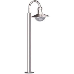 Lindby - Lampada da esterni Damion in acciaio inox Grigio - Illuminazione esterna moderna Lindby - Lampada da esterni Damion in acciaio inox Grigio - Illuminazione esterna moderna